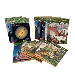 Magic Tree House Books Lot Of 16 Mary Pope Osborne Paperback Childrens Adventure